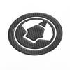 Real Carbon Fuel Gas Cap Tank Pad Sticker 1X For Kawasaki Z750 Z1000 Ninja ZX~6R
