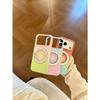 Gradual Change Film Magnetic Suction Rotating Bracket Mobile Phone Case Is Suitable for Apple 17promax/16 Protective Case Anti-drop Case