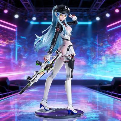 9.45in/24cm Anime Beautiful Girl Figure Mobile Suit Action Figures PVC Statue Model Collection Toys Gifts