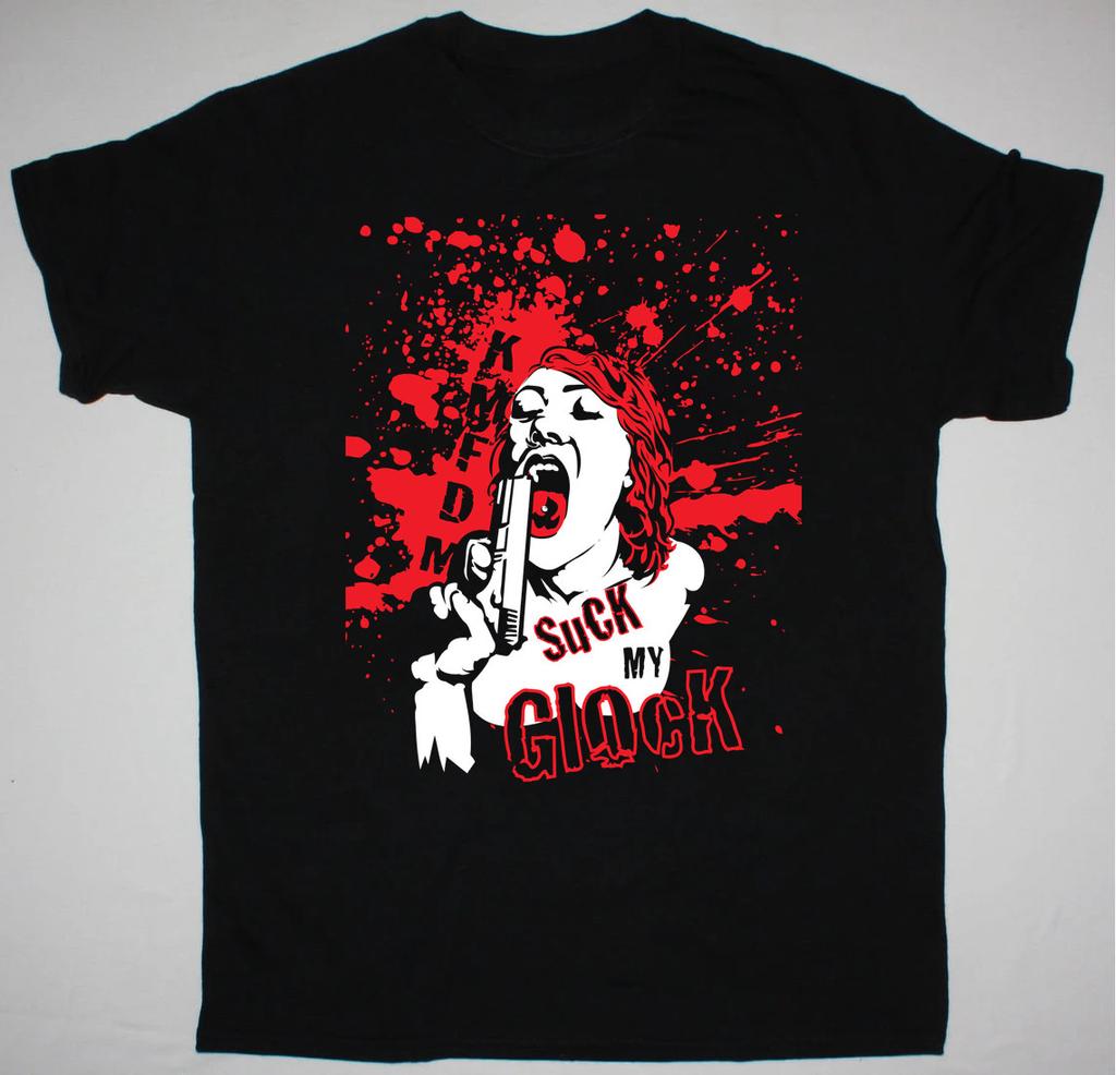 KMFDM Band Gift For Friends Black T-Shirt Cotton Full Size