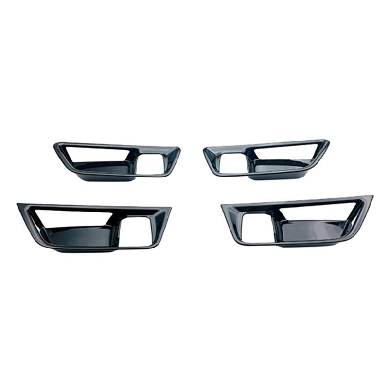 

NEW-Chrome Interior Mouldings Inner Door Handle Bowl Panel Cover Trim For Toyota Harrier 2025 Kits
