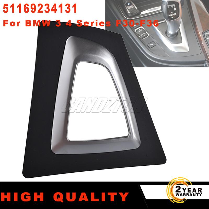 

51169234131 Interior Gear Shift Selector Cover Transmission Shifter Bezel Trim For BMW 3 4 Series F30 F31 F34 F35 F32 F33 F36