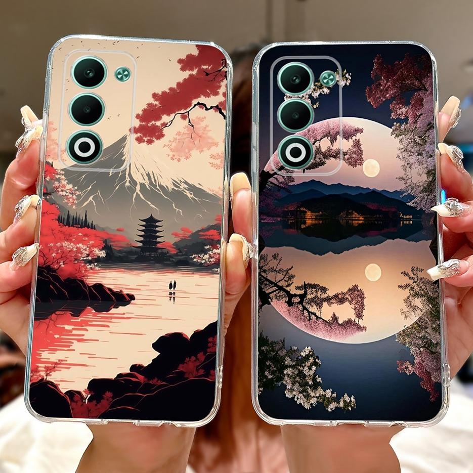 For Oppo A5 5G 2025 Case CPH2735 Luxury Fashion Painted Cover Soft Slim Phone Case For Oppo A5 Pro CPH2695 OppoA5 A5Pro 5G Shell