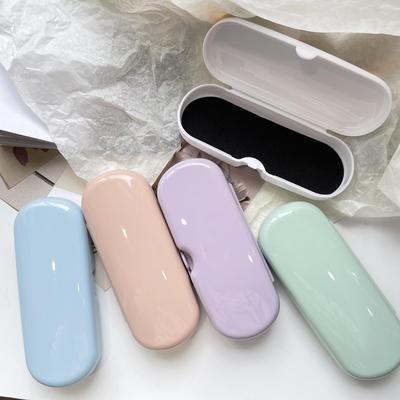 Women's Lightweight Pressure-Resistant Glasses Case - Solid Color for Sunglasses/Myopia