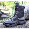 Medium Tube Outdoor Breathable Combat Training Boots Ultra-light Hiking Boots Tactical Boots for Boots Men's Tooling Boots Security Military Training