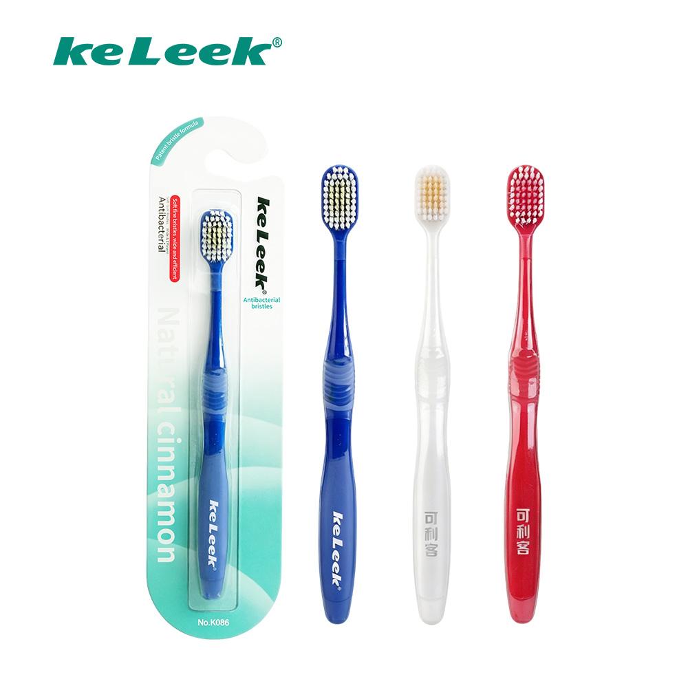 OEM/ODM Keleek Affordable Adult Medium Bristle Toothbrushes and Soft Bristle Toothbrushes Individually Packaged разноцветный