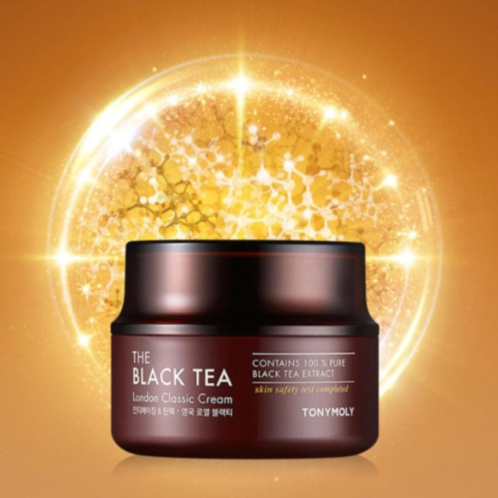 TONYMOLY Premium The Black Tea London Classic Cream 50ml / Facial Moisturizer