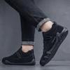 High Quality Men Shoes New Winter Plush Warm Comfortable Cotton Shoes Designer Trend Men Loafers Lace Up Non-slip Male Sneakers