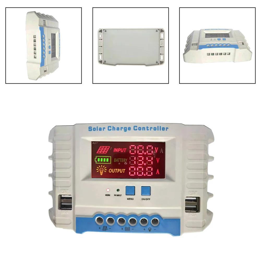 LCD Display Solar Charge Controller 12V/24V For PWM 50V Battery,10-40A Optional LCD Display Solar Charge Controller