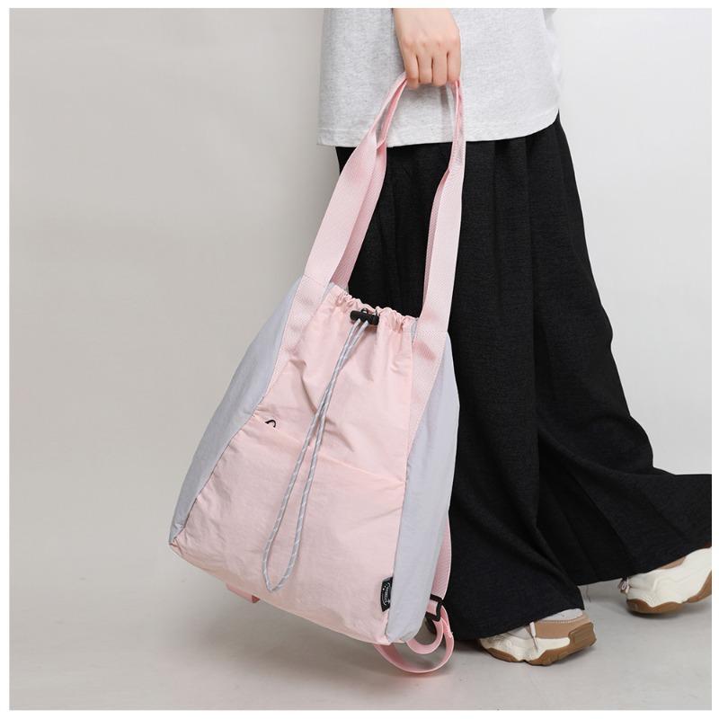 Nylon Cloth Bag Large Capacity Backpack Sports Yoga Multi-functional Leisure Travel Commuting Backpack