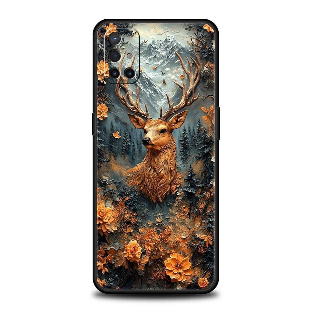 Deer Lichee Pattern Phone Case For Oneplus 13R 13 12R 11 10T 10R Nord N100 N200 N10 10 9 9R 9RT CE 3 2 Z Pro 5G Soft TPU Cover