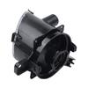 Front Bumper Replacement Black LH Front Fog Light Bumper Cover ABS PC Material Quick Installation Easy To Use Non-deformable