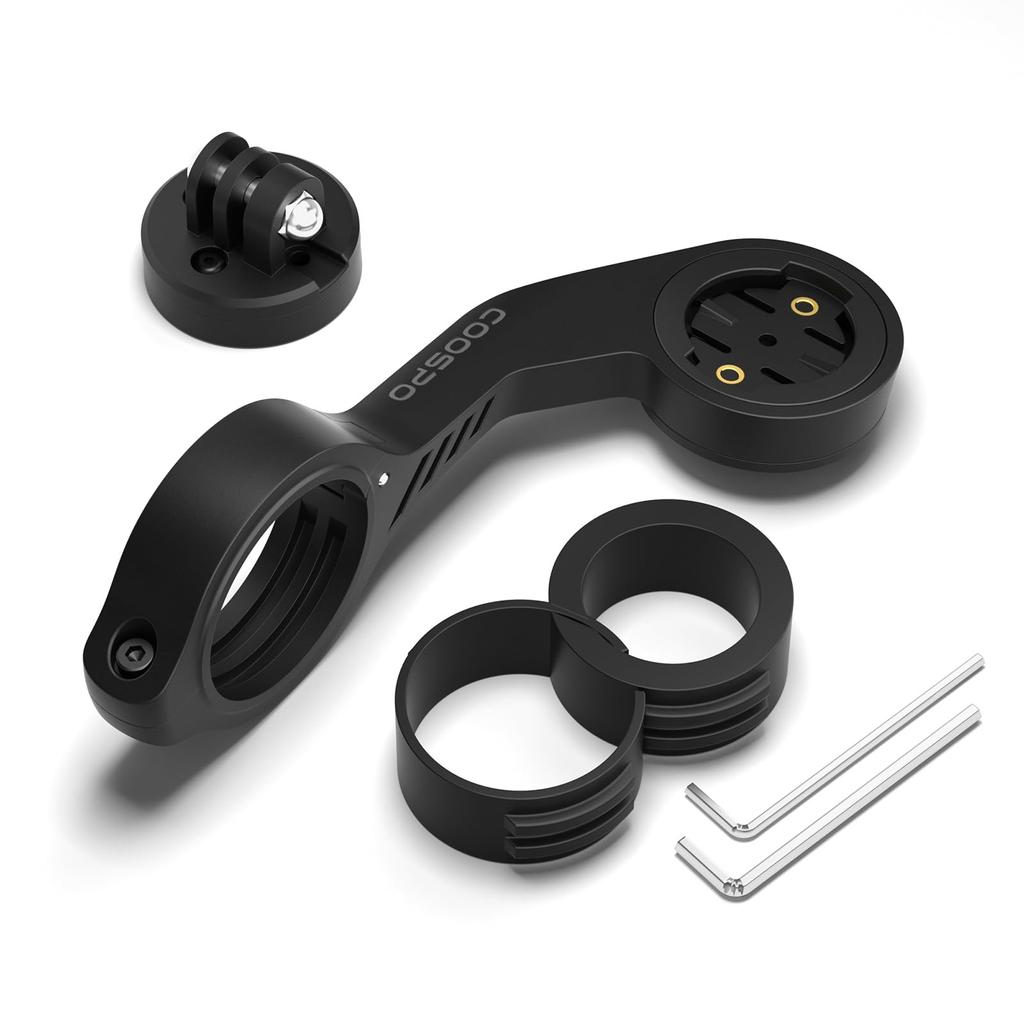 COOSPO MT5S Cycling Computer Mount for and XOSS Cycle Compatible with GoPro and Bike and Easy To Install Road Bike Mount Garmin, COOSPO, iGPSPORT,