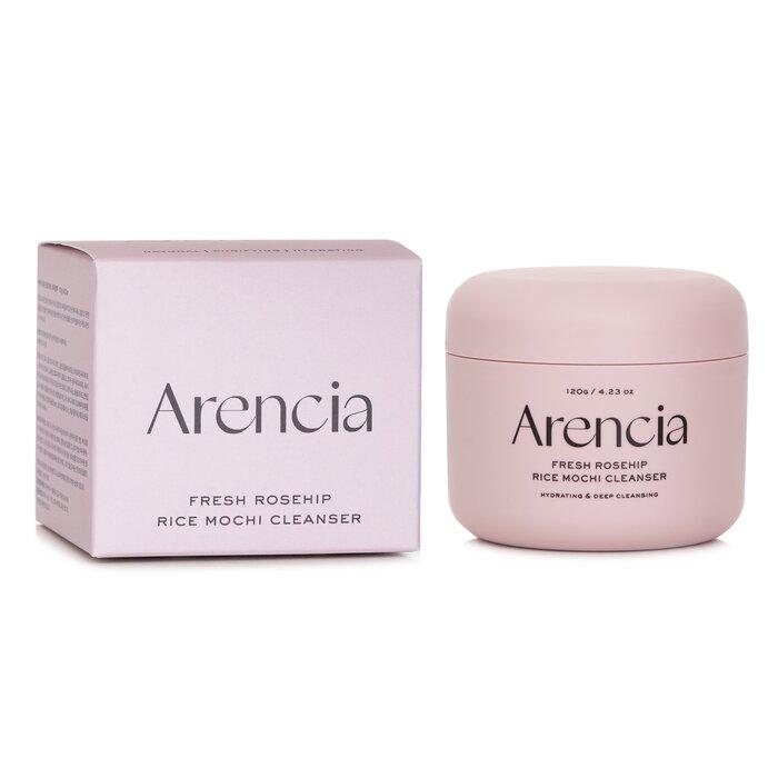 arencia Limpador Facial Mochi de Rosa Mosqueta e Arroz Fresco