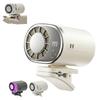 Car Clip On Air Conditioner Fan, 2026 USB Personal Cooler with 360° Rotation, 199 Speeds & Semi-Cooling Technology, LED Display