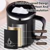 500ml Stainless Steel Coffee Cup Vacuum Insulated Coffee Cup With Handle Heat-resistant Drinkware Double Layers Milk Cup Mug