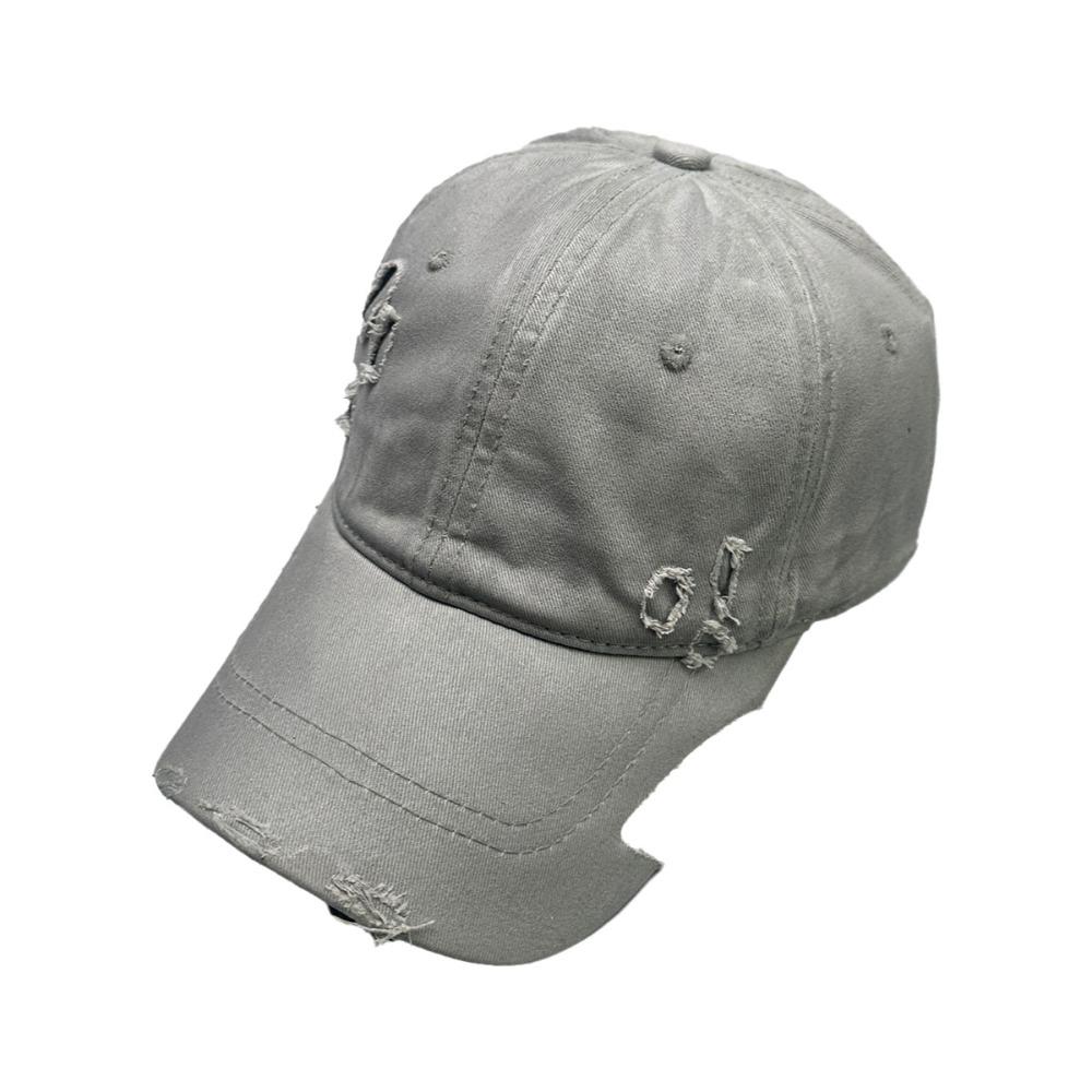 Fashion Broken Style Baseball Cap Versatile Adjustable Sun Hat Breathable UV Protection Baseball Hats for Spring Summer Bonnet