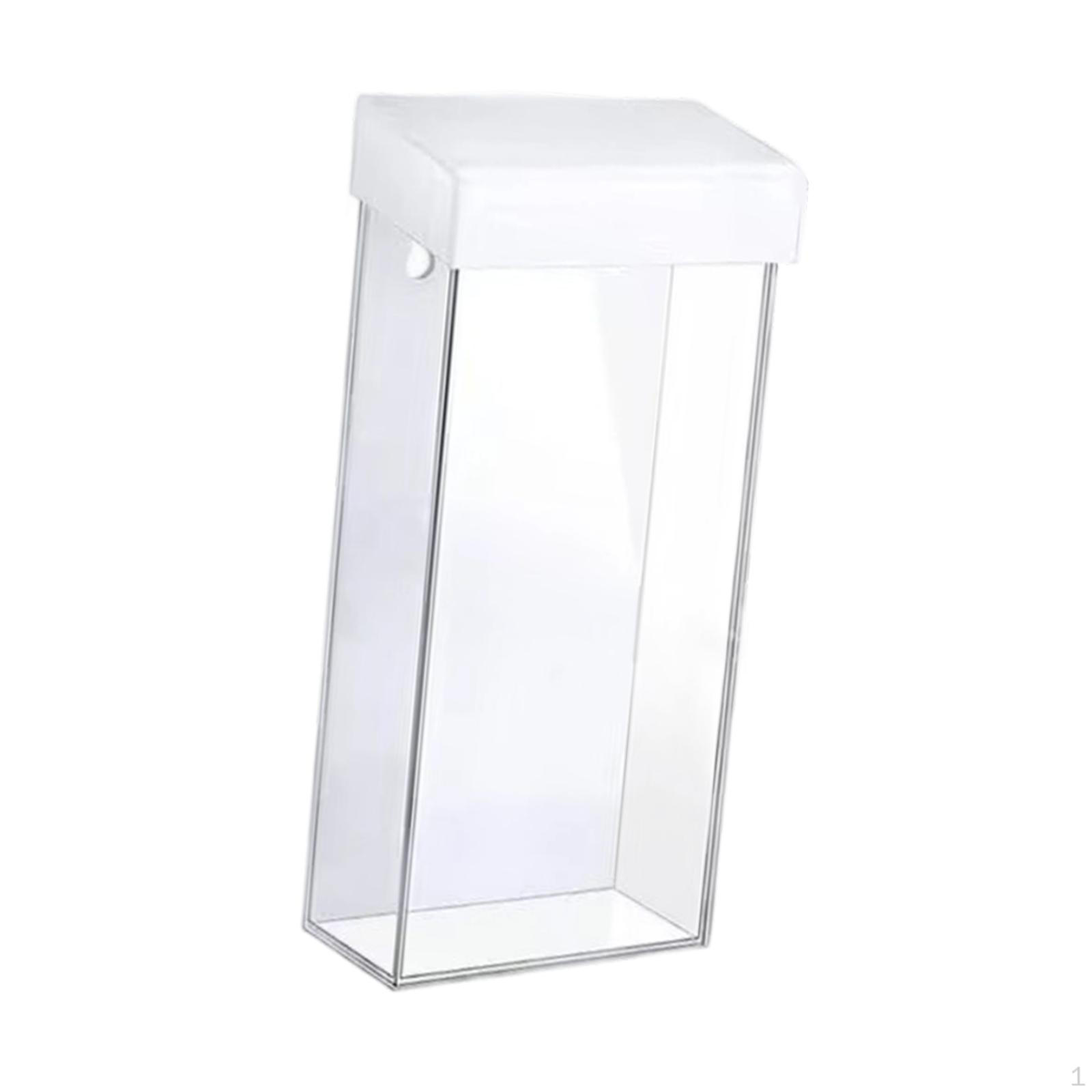 

Brochure Holder Flyer Box 4.3x9.8 inch Wall Mounting Marketing Rainproof. for Hotels Shopping чистий