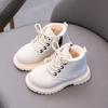 Spring/Autumn New Arrivals Kids' Shoes, Children's Boots & Martin Boots, Boys' Leather Versatile Short Boots, Black Lace-Up.