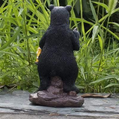 Garden Funny Figure Statue Decoration Naughty Goblin Resin Bear Dwarf Christmas for Lawn Grass Sculpture Ornament