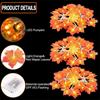 LED Maple Leaf  Light String Halloween Thanksgiving Garden Party Decoration Lights