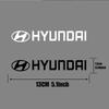 4Pcs Car Hood Light Eyebrow PVC Stickers For Hyundai Tucson KONA i10 Creta i30 i40 Veloster i20 Accent N Line Sonata Accessories C1