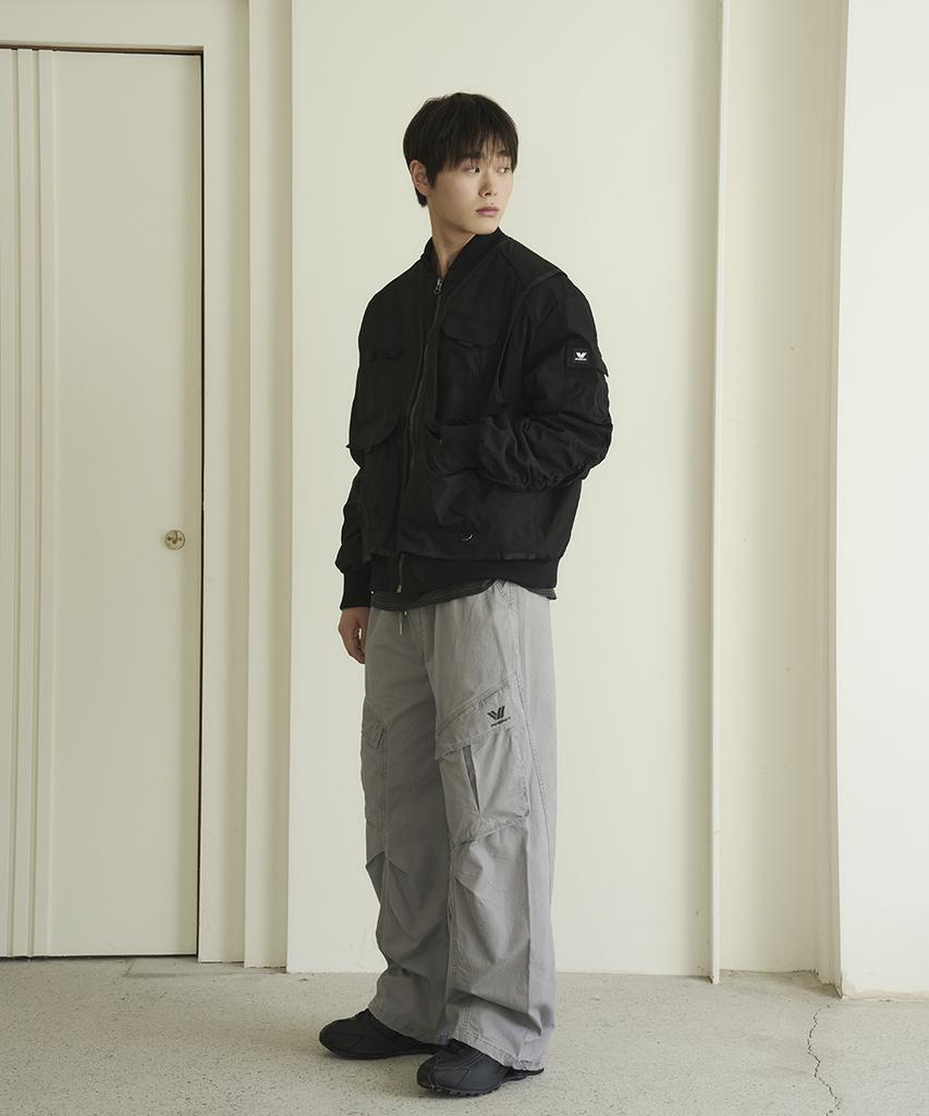 Phenix Multi Out-Pocket Ma-1 Bomber Jumper [Black]