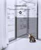Punch-Free Retractable Pet Barrier: Dog & Cat Isolation Fence