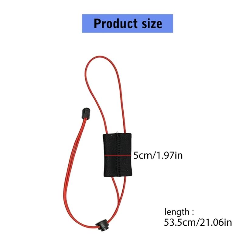 Bungee Strap for Travel Fish Finders Cover Strap Elastic Bungee Securely Fit Up To 18in Screen Fishing Graph Cover Strap