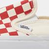 Vans Classic Slip On Mules    Checkerboard  Racing Red White  Vn0004kttlf1