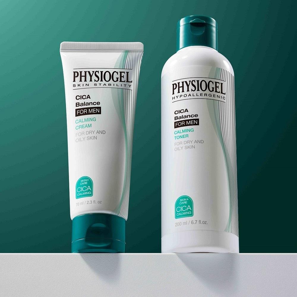 Physiogel [limited Edition] Physiogel Cica Balance FOr Men 2 Types  + Fluid 100ml Or Cream 70ml 