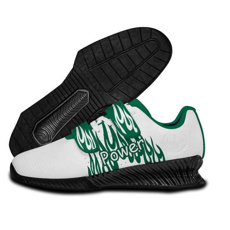 JZ-0001 Buty do podnoszenia ciężarów z rzepem, antypoślizgowe, na przysiady, transgraniczne