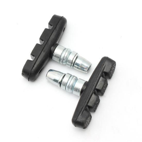 1 Paar Fahrradbremsbeläge Exquisite Verarbeitung Verschleißfester Gummi Fahrradbremsbelag