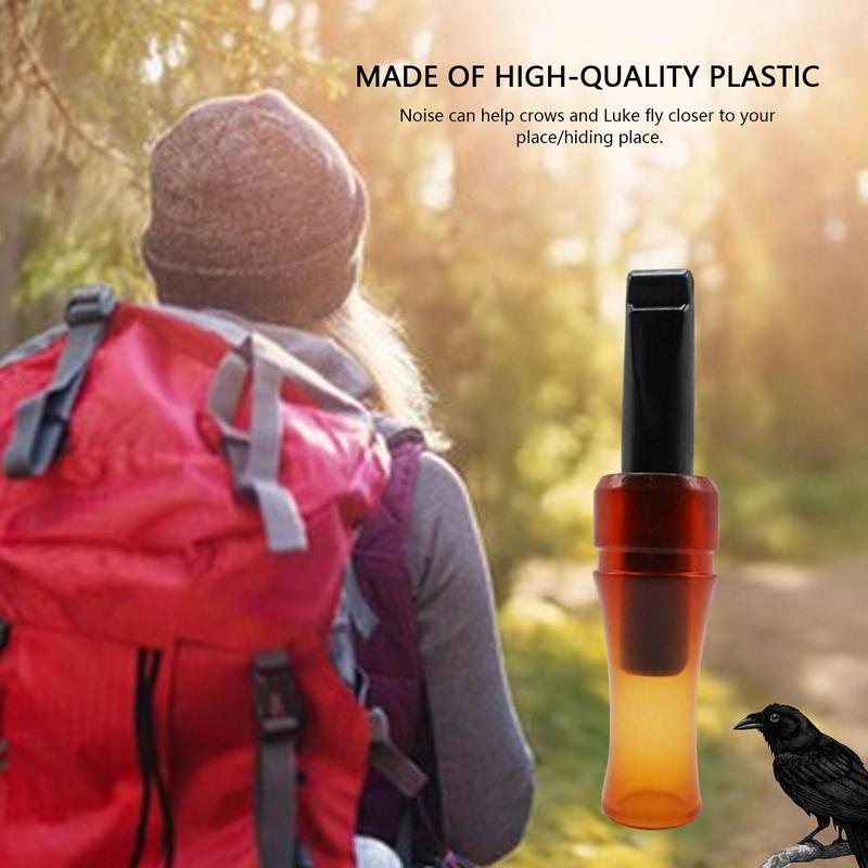 Crow Call Whistle Realistic Crow Hunting Whistle Professional Crow Caller for Outdoor Hunting Bait and Decoy Luring Accessories