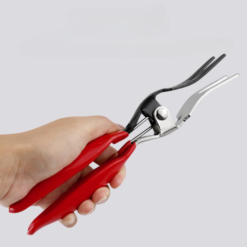 Auto Tubing Oil Pipe Separation Clamp Joint Tightening Pliers Fuel Filters Hose Tube Buckle Removal Tools Car Pipe Tools