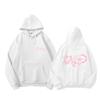 Stray Kids DO IT Pop-Up Tour Hoodie - Unisex Oversized Pullover Sweatshirt with Pink Graphic Print for STAY Fans(Fleece-Lined)