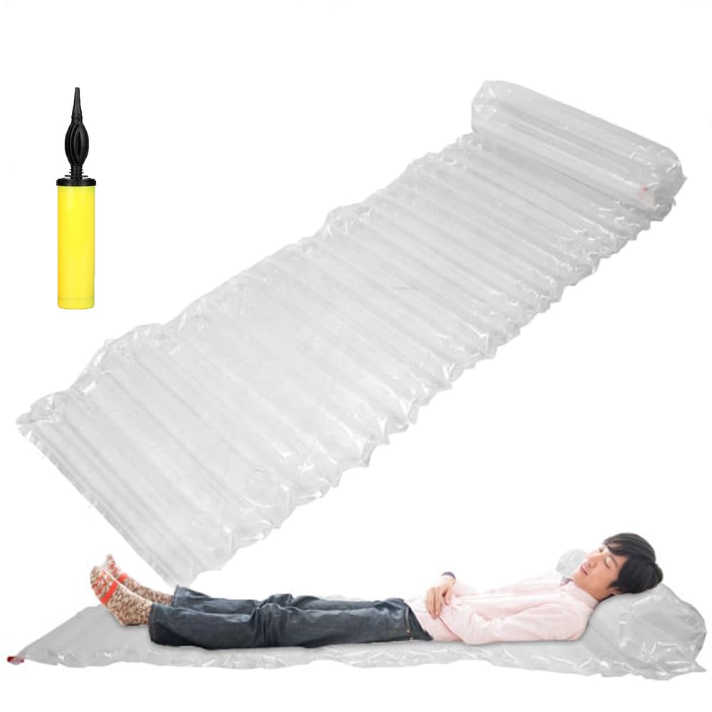 

IYOIYA Air Bed Кемпинг Компактный Воздушный Коврик Воздушный Насос с Насосом Предотвращение Стихийных Бедствий Эвакуация Землетрясение Предотвращение Стихийных Бедствий Товары Для Уличной Кровати Коврик
