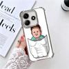 Funny Babaite Hasbulla Plating Phone Case For Xiaomi Redmi Note 14 15 Pro Plus 13 12 11 11S 11T 10 9S 9 5G Anti-Fall Airabag Cov