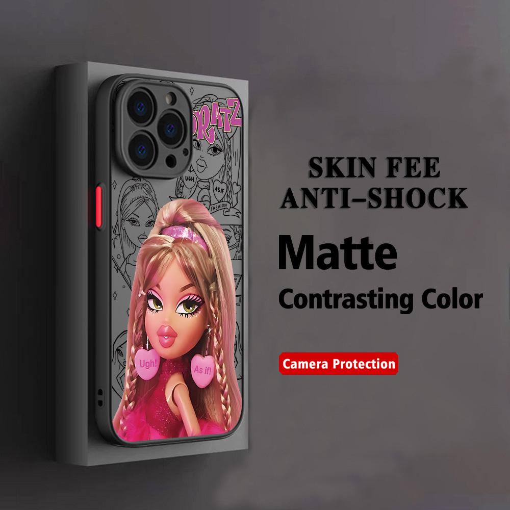 HOT Cute Girl B-Bratz Phone Case For iPhone 17 16e 16 15 14 13 12 11 Mini Pro Air Max X XR XSMax 7 8 6 Plus Matte Clear Cover