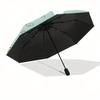 KEROKEROKEROPPI Automatic Folding Umbrella-Simple 8-Rib Design, Bright Cartoon Pattern, Durable Iron Frame, Suitable For Travel, Outdoor, Be
