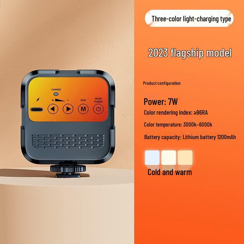 OLOEY W016 Mini RGB LED Fill Light for Phone and Camera
