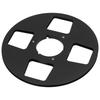 1Celsius4 10.5 Inch Empty Tape Reel 4 Hole Aluminum Alloy Opening Reel Sound Takeup Reel for Reel to Reel Tape Player