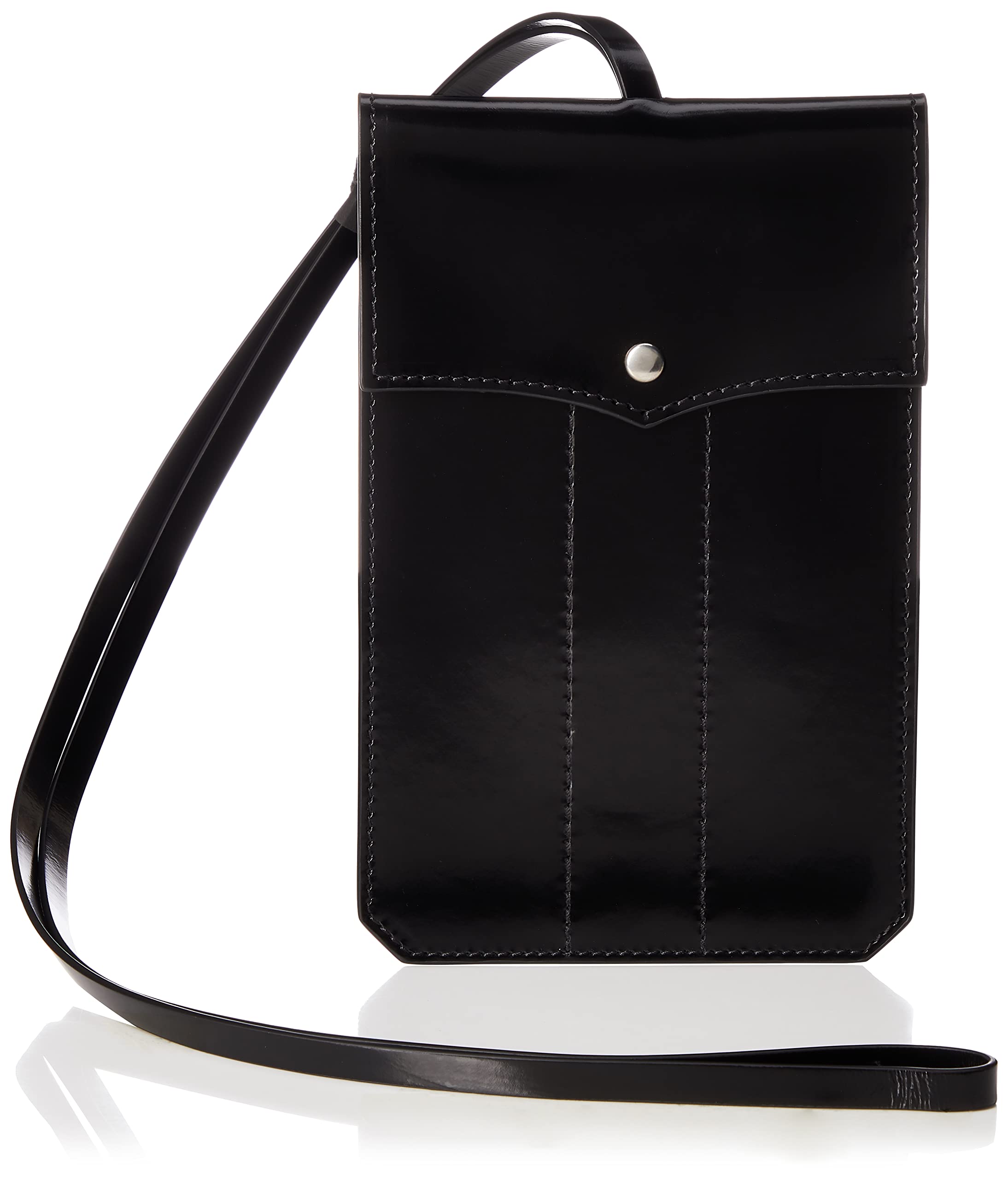 

Maison Pouch Black [MMSIX Margiela] SA5VL0002-P4523 PocketI-PhoneHolde Women s [Товар] чёрный
