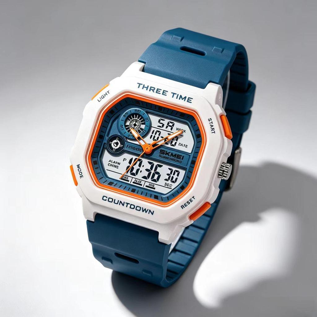 Unisex Digitaluhr SKMEI Dual Display Schule 50M Wasserdicht 2641
