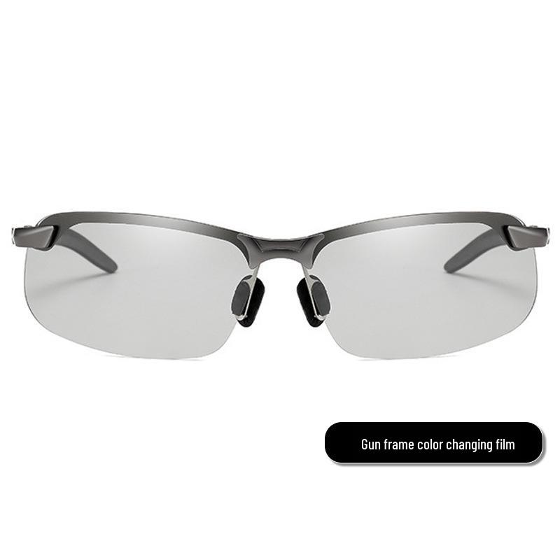 Men's 3043 Smart Color-Changing Polarized Sunglasses for Day & Night Cycling, Outdoor UV Protection
