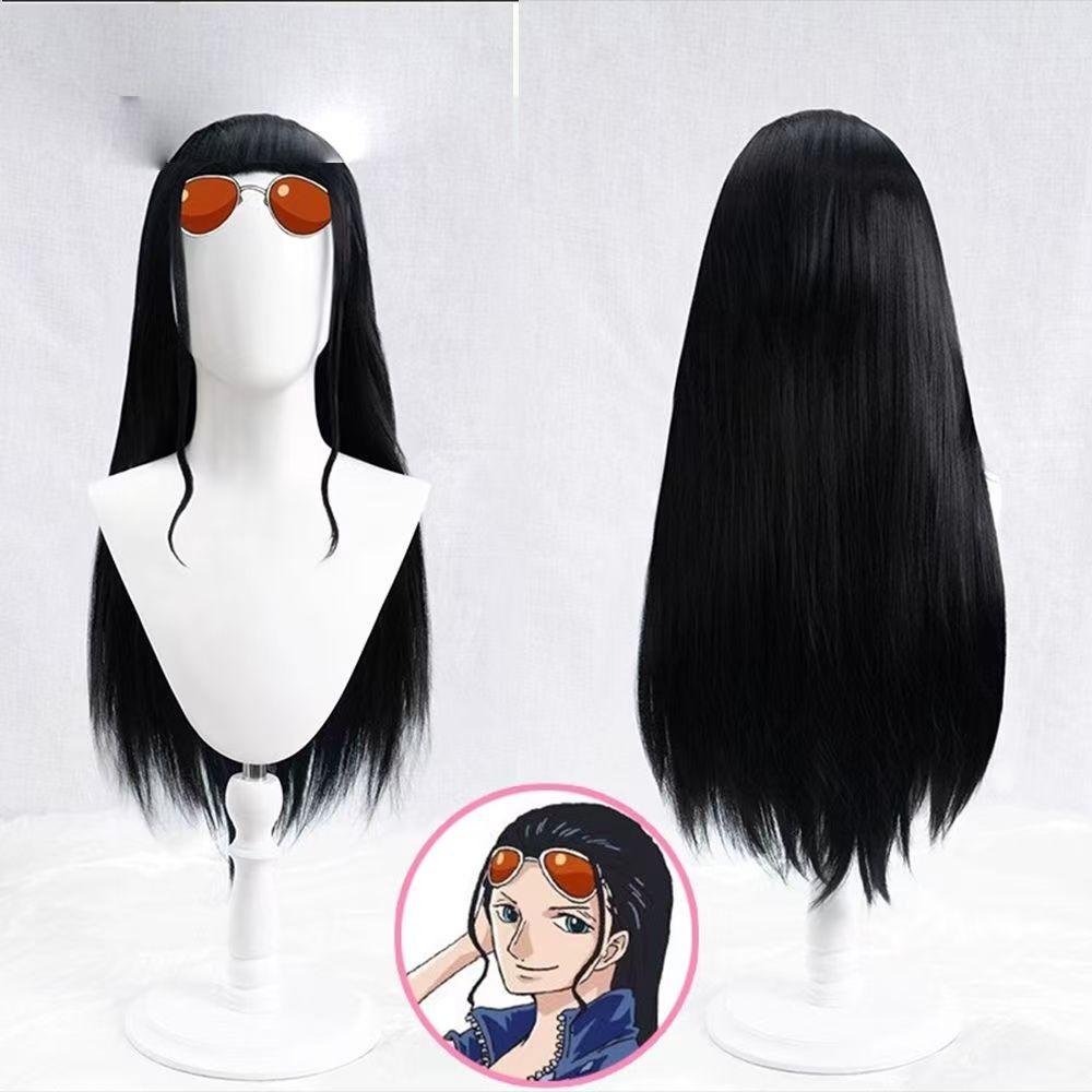 

The Piece King Ghost Island Chapter Dark Pattern Robin Kimono Cos Costume Anime Anime Nicole Robin Cosplay Costume one size чёрный