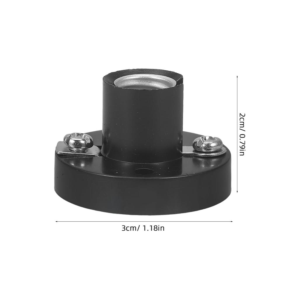 POPETPOP 40-Piece Light Bulb Socket Set, Miniature Tube Holders with Screw-On Bulb Bases, Perfect for Home or Classroom Physics Experiments