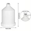 600ml Plastic Spray Paint Pot Sprayer Cup Air Gravity Feed Fastmover Thread Connector for Spray Gun Tools for G2008/H827/H887