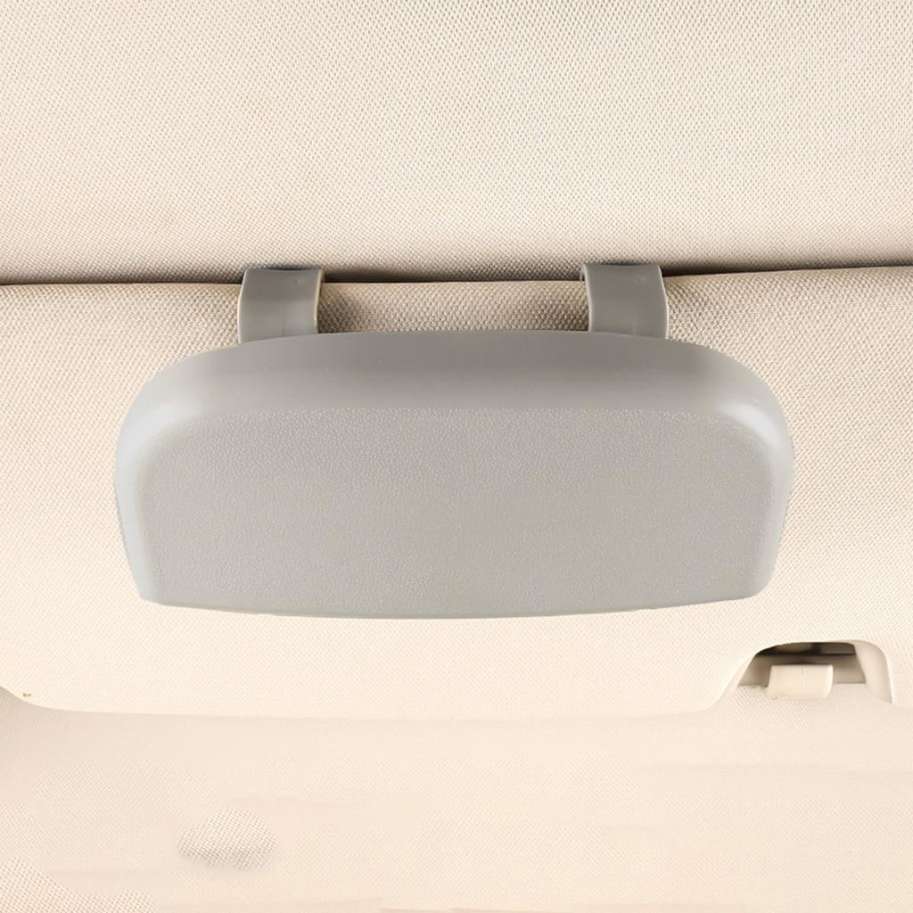 Car Mounted Glasses Clip Multifunctional Car Sunshade Glasses Box Sunglasses Storage Box