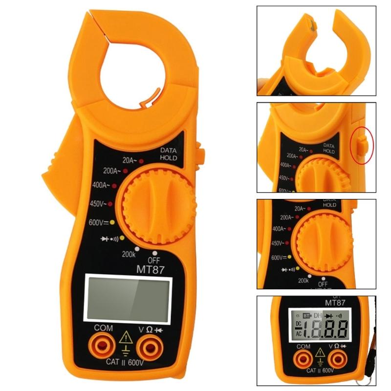 Compacted Digital Clamp Meter Featuring Data Hold Function Lightweight ABS Design and Pocket Size for Easy Portability